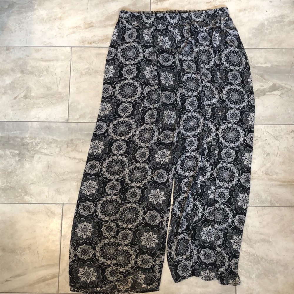 Torrid Patterned Pants with Slit